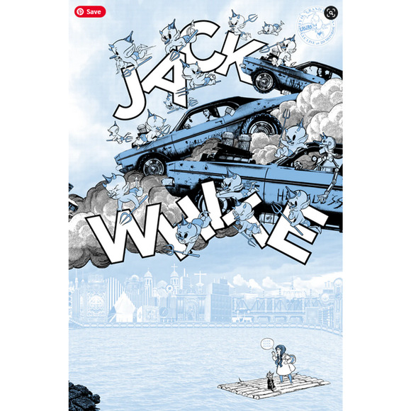 JACK WHITE DETROIT GRAND RAPIDS MASONIC TEMPLE ROB JONES ORIGINAL PRINT POSTERS - Picture 3 of 3